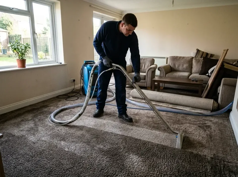 Carpet Extraction Wand — Residential Living Room Carpet Extraction Wand — Residential Living Room