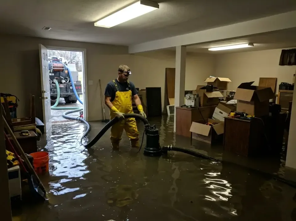 Submersible Pump — Water Damage Restoration